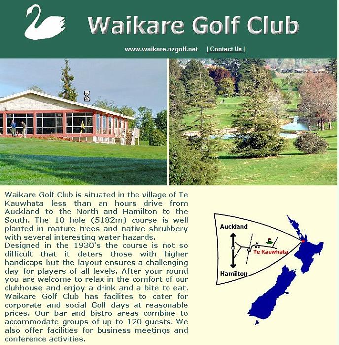 Waikare Golf